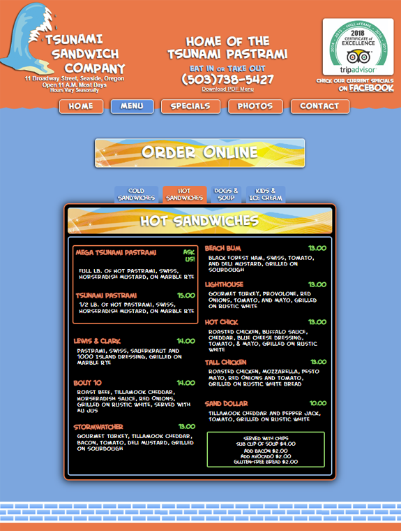 Tsunami Sandwich Company