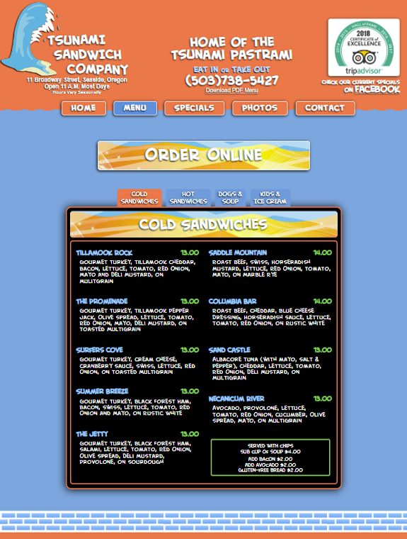 Tsunami Sandwich Company