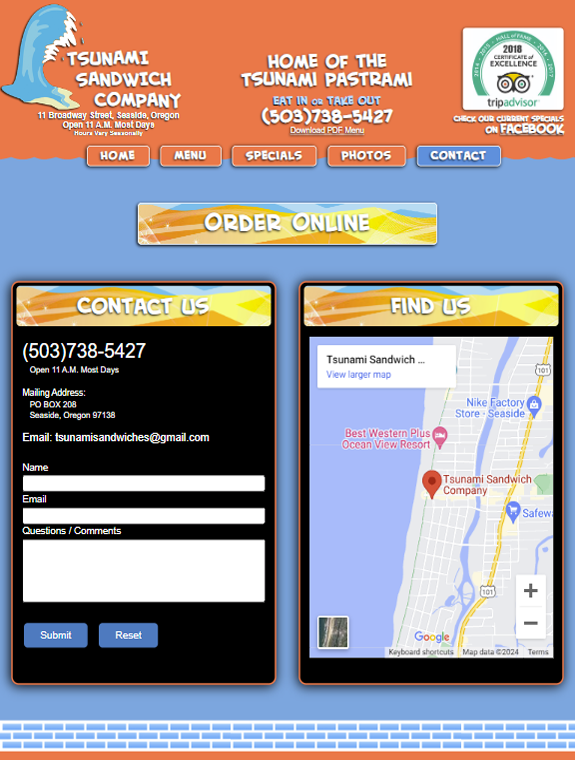 Tsunami Sandwich Company